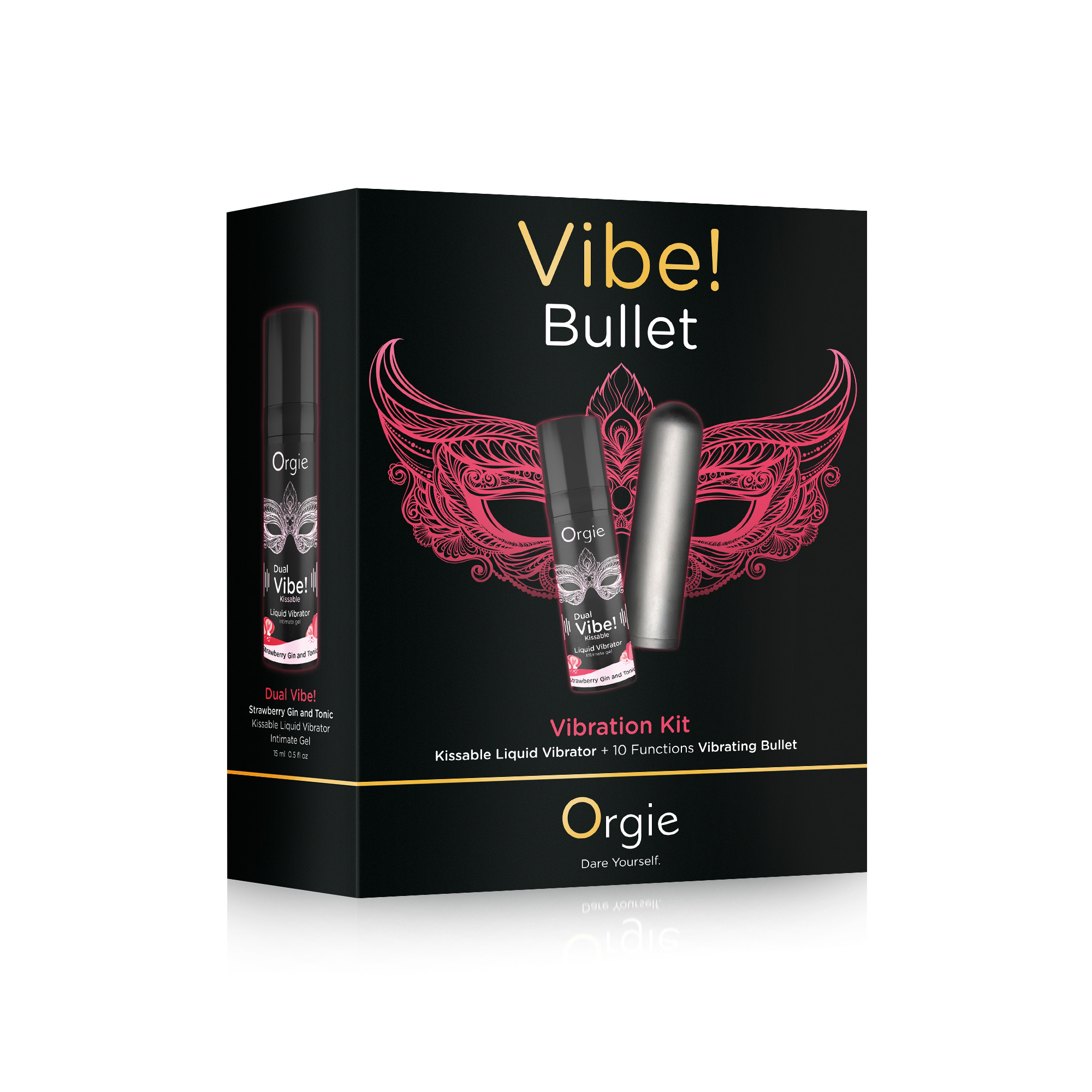 Набір Vibe! Bullet віброкуля + рідкий вібратор Orgie - фото 1