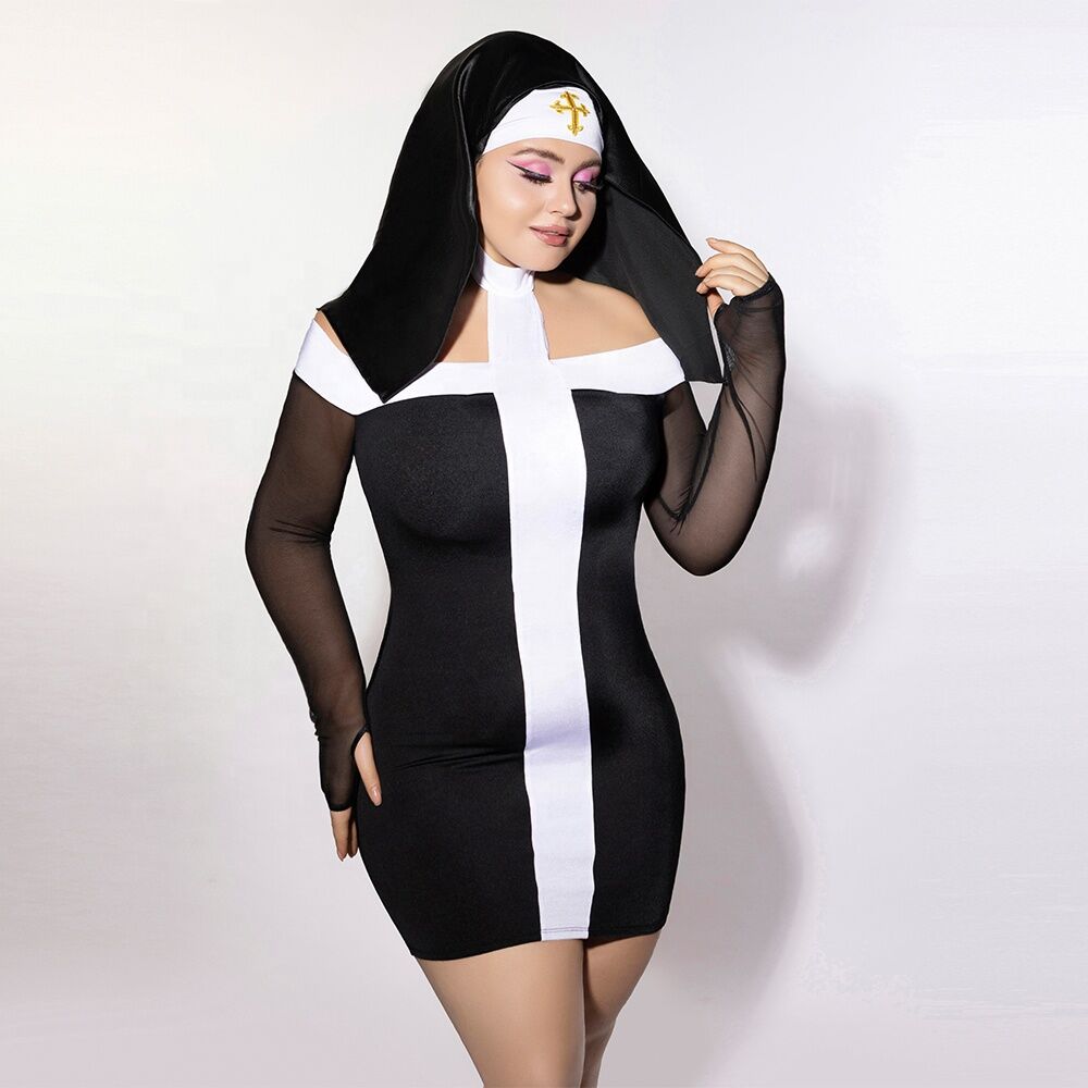 Костюм монашки Nunties dress/plus size