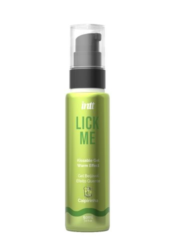 Оральний гель зі смаком кайпіріньї Intt Lick Me Caipirinha зі зігріваючим ефектом, 50 мл
