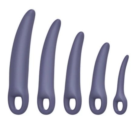 Набір з 5-ти вагінальних силіконових розширювачів Menopause Dilatоr set So Divine - Зображення 3