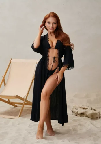 Пляжна сукня Beach breeze Black