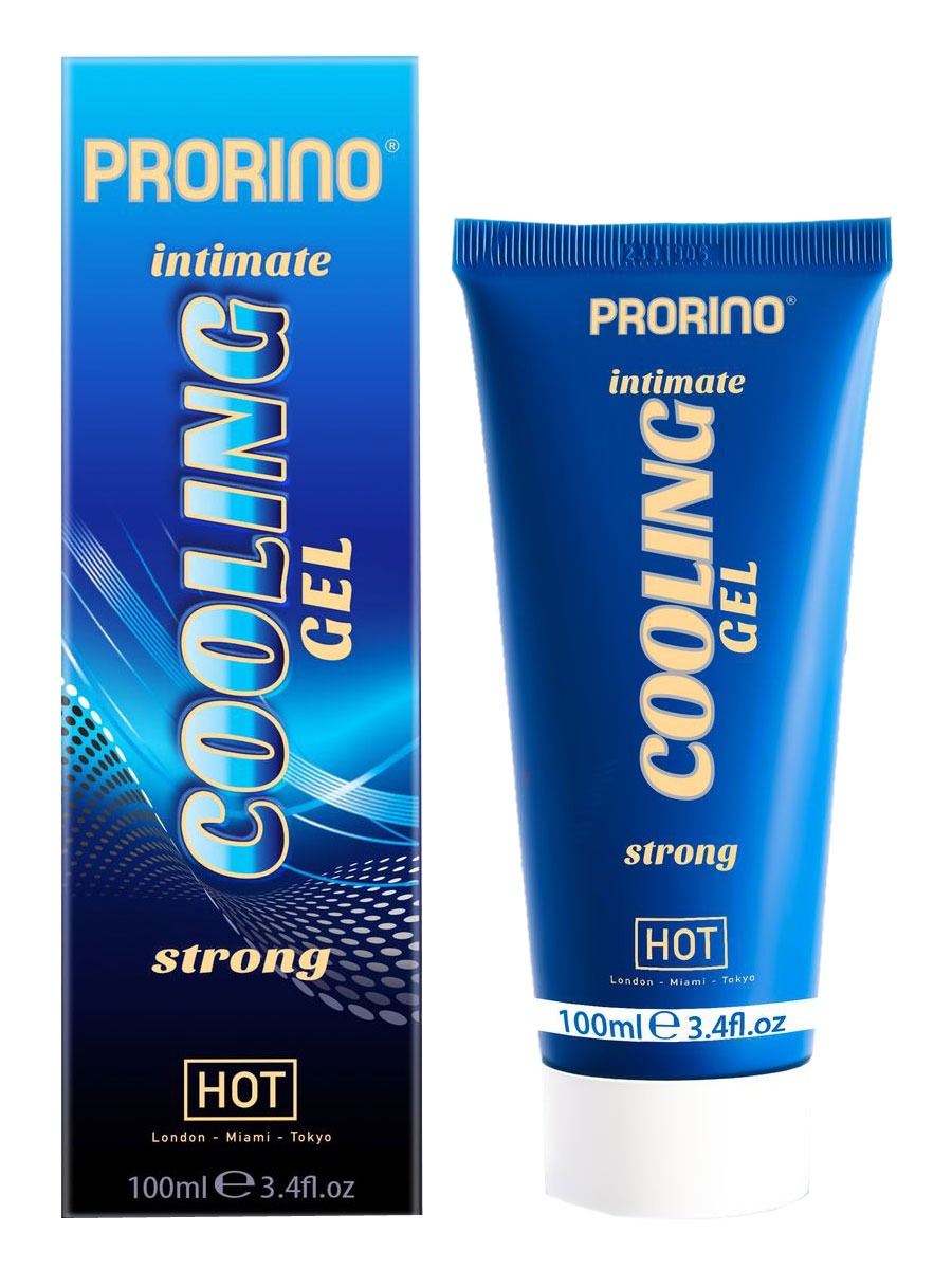 intymnyi hel z efektom okholodzhennia hot prorino intimate strong 100 ml hot 1