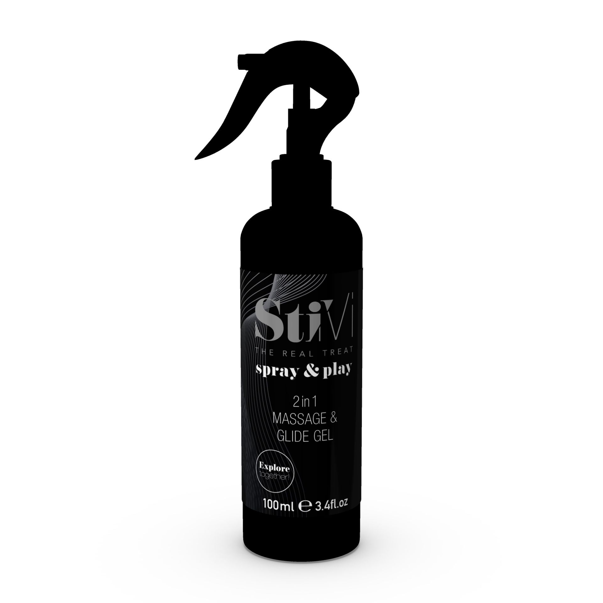 lubrykant ta masazhnyi hel hot stivi spray play 2v1 100 ml hot 1