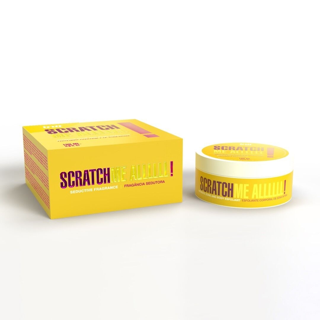 Скраб для тіла та інтимних зон Intt Scratch Me Allll! гель з мікросферами, 100 мл
