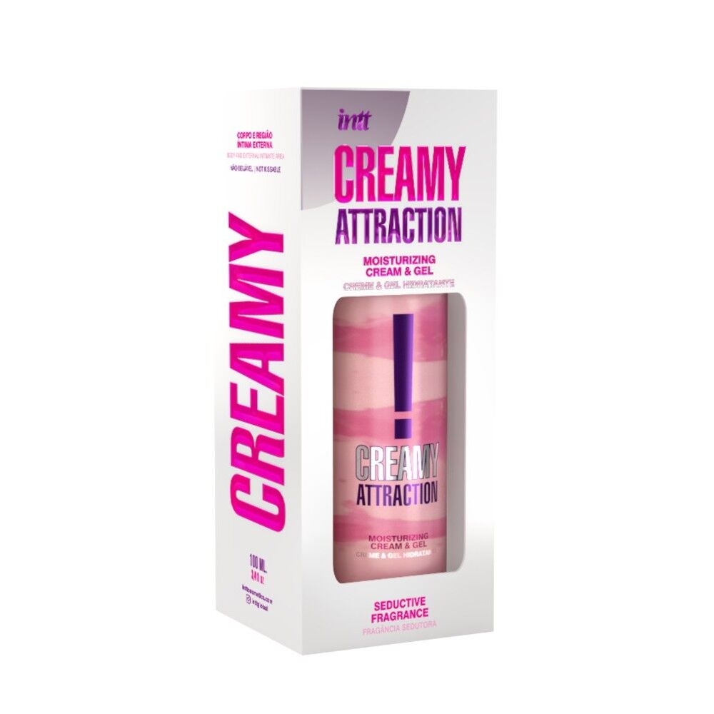Зволожувальний крем-гель 2в1 Intt Creamy Attraction Seduction, 100 мл