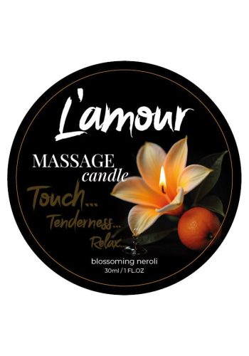 Масажна свічка L'amour Blossoming Neroli з ароматом апельсина, 30 мл
