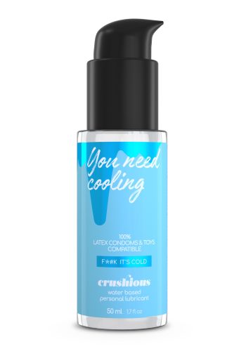 Охолоджуючий лубрикант на водній основі Crushious Your Need Cooling, 50 мл