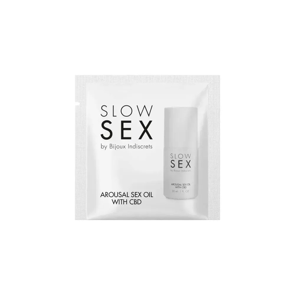 Пробник Гель для эротического массажа CBD Slow Sex Bijoux Indiscrets, 2 мл