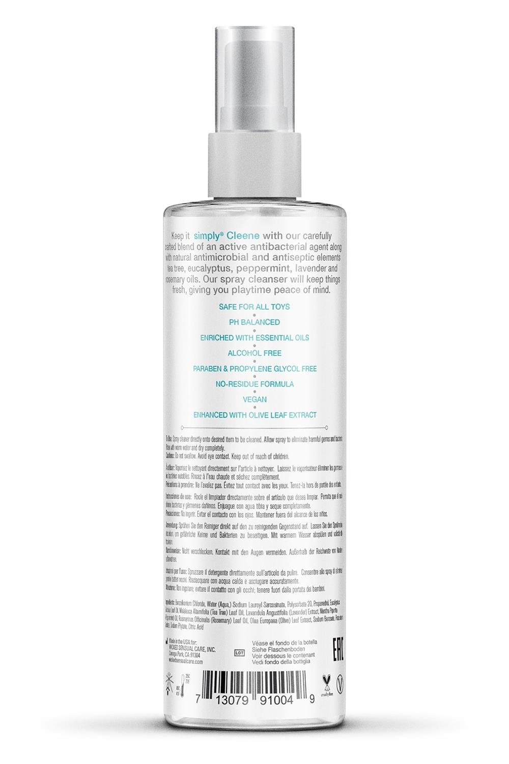 Очищувач для іграшок Wicked Sensual Care, 120 мл