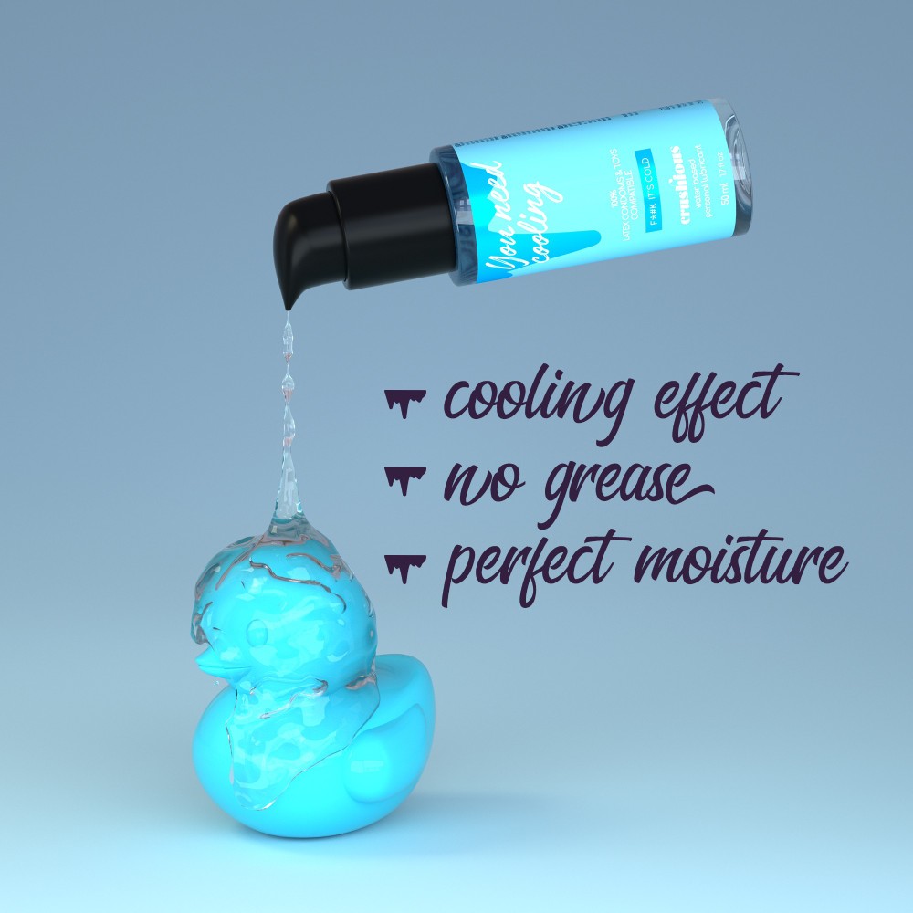 Охолоджуючий лубрикант на водній основі Crushious Your Need Cooling, 50 мл