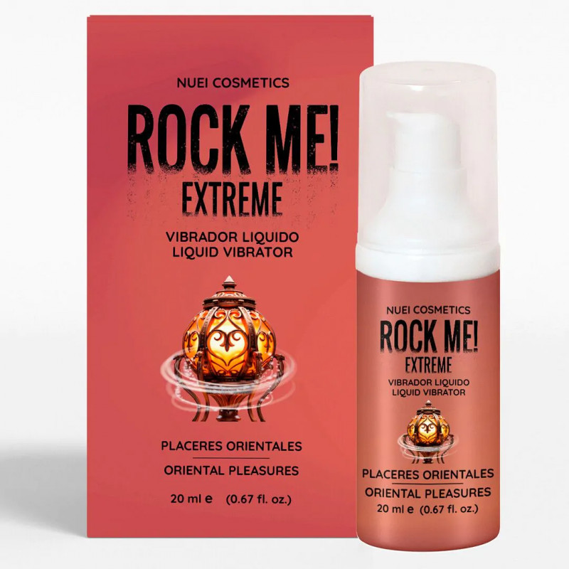 Жидкий вибратор NUEI ROCK ME Восточные пряности, 20 мл