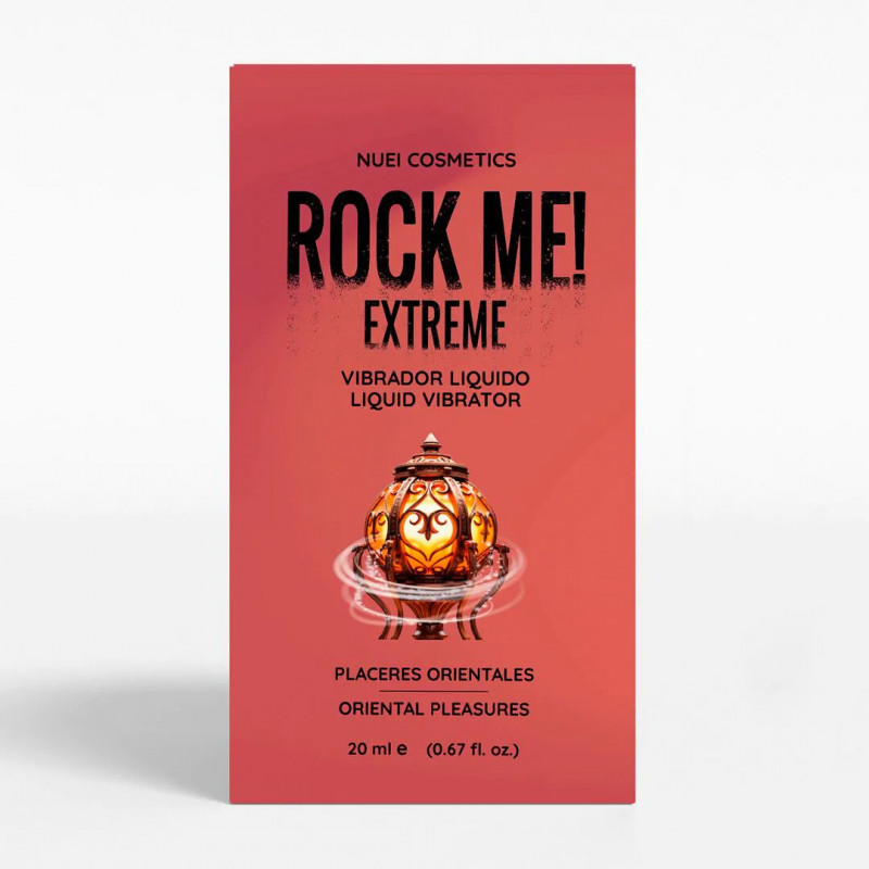 Рідкий вібратор NUEI ROCK ME Сxідні прянощі, 20 мл - Зображення 3