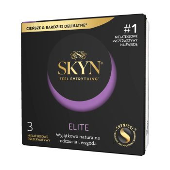 Безлатексні преміум-презервативи SKYN Elite 3 шт, ультратонкі