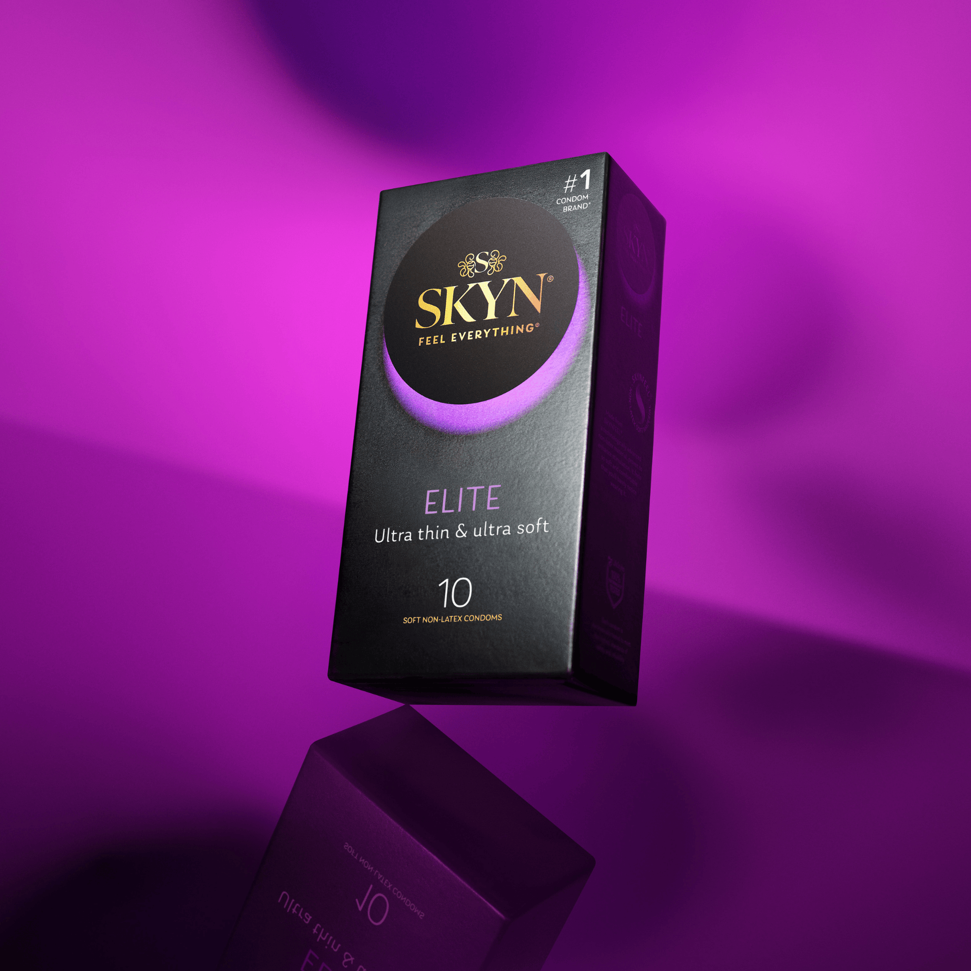 Безлатексні преміум-презервативи SKYN Elite 10 шт, ультратонкі