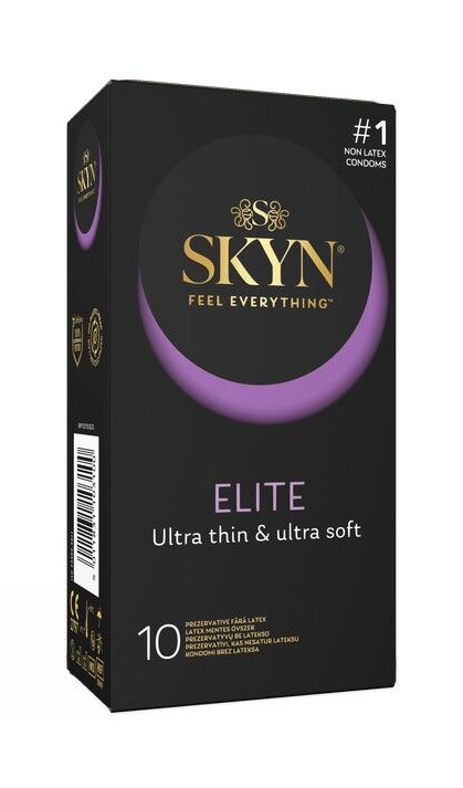 Безлатексні преміум-презервативи SKYN Elite 10 шт, ультратонкі