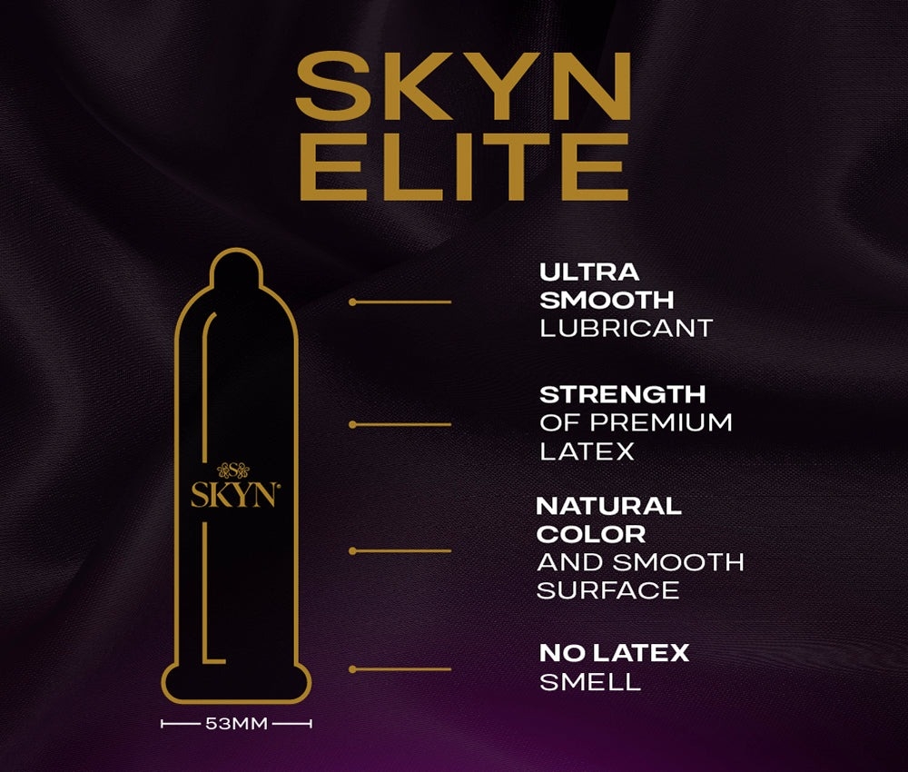 Безлатексні преміум-презервативи SKYN Elite 36 шт, ультратонкі