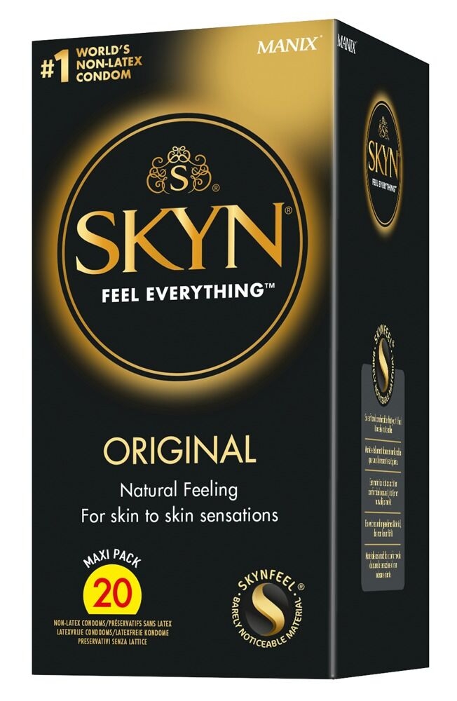 Безлатексні преміум-презервативи SKYN Original 20 шт
