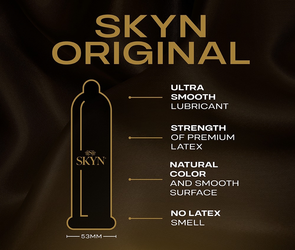 Безлатексні преміум-презервативи SKYN Original 20 шт