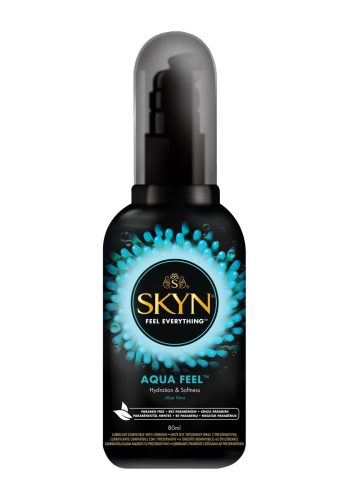 Лубрикант на водній основі SKYN Aqua Feel 80 мл, екстракт алое та вітамін Е