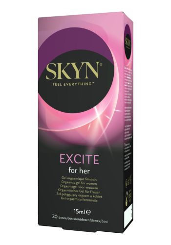 Збуджувальний гель SKYN Excite for her 15 мл, поколювання, ефект тепло-холод, містить L-аргінін