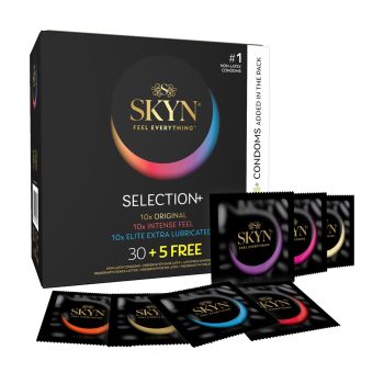 Безлатексні SKYN Selection: Original+Intense Feel+Elite Extra Lubricated, 35 шт