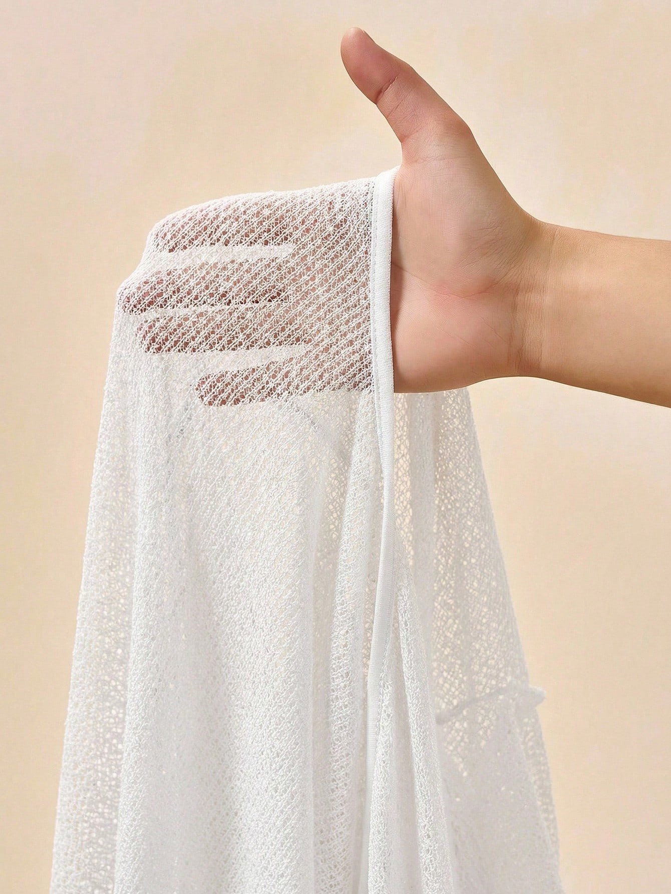Купальник раздельный Lisea White-704 c туникой паутинкой — изображение 7