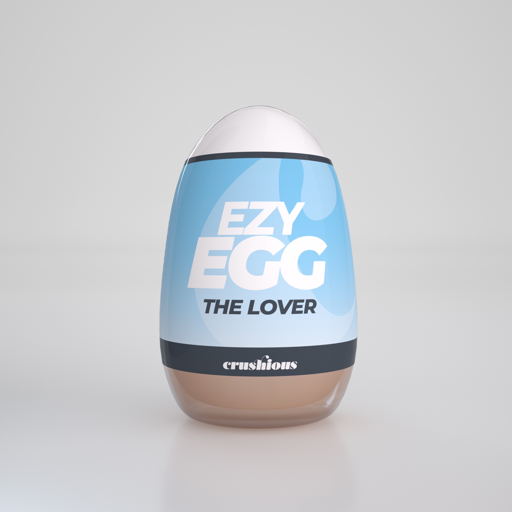 Багаторазаовий мастурбатор-яйце, вагіна CRUSHIOUS EZY EGG THE Lover, реалістичний