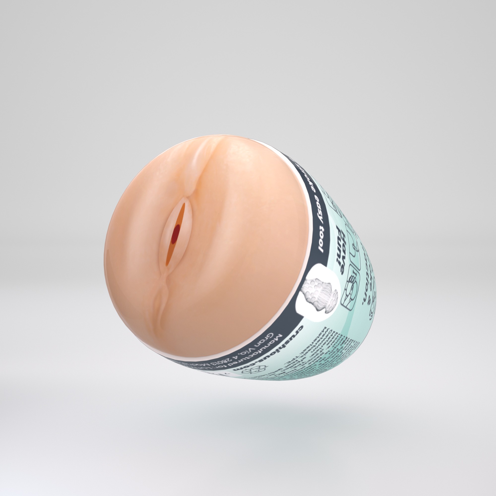 Багаторазовий мастурбатор-яйце, вагіна CRUSHIOUS EZY EGG THE Novice, реалістичний