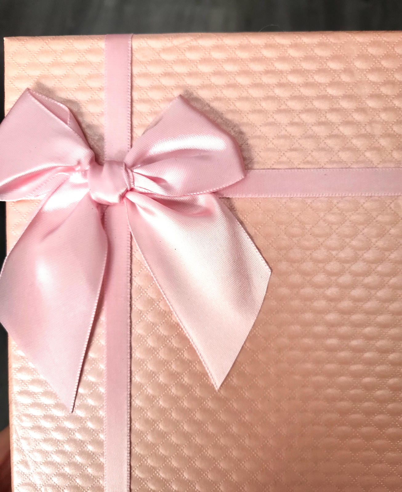 Подарункова коробка з бантом Gift box 14 Pink - Зображення 5