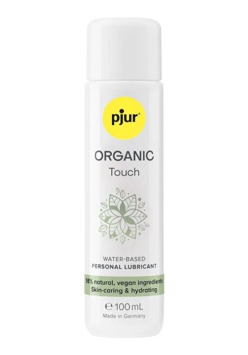 Органічний лубрикант pjur ORGANIC Touch 100 мл, водна основа, без ароматизаторів і парабенів