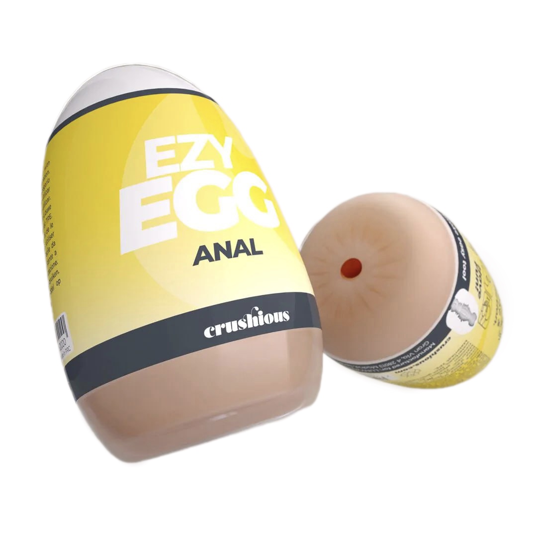Багаторазовий мастурбатор-яйце, анал CRUSHIOUS EZY EGG THE Anal, реалістичний