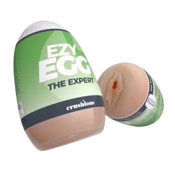 Багаторазовий мастурбатор-яйце, вагіна CRUSHIOUS EZY EGG THE Expert, реалістичний