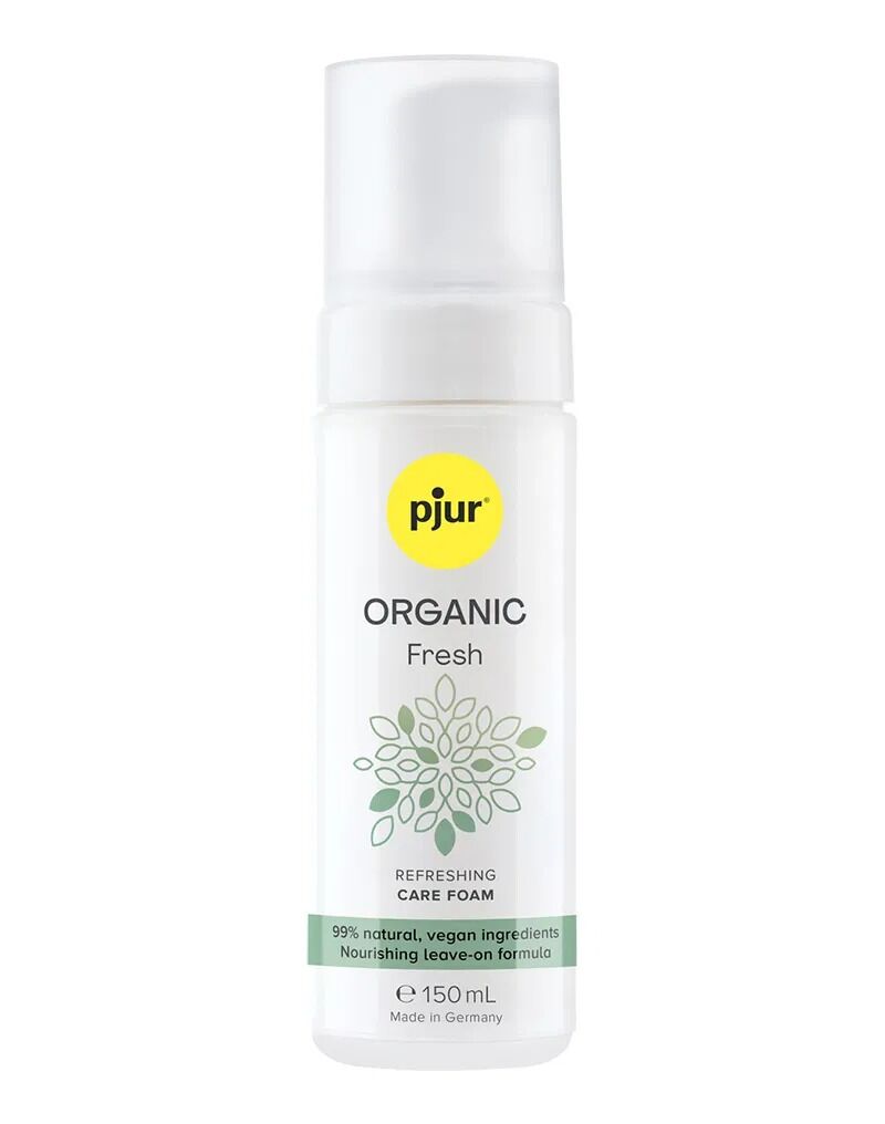 Органічна піна для інтимної гігієни pjur ORGANIC Fresh 150 мл, освіжаюча