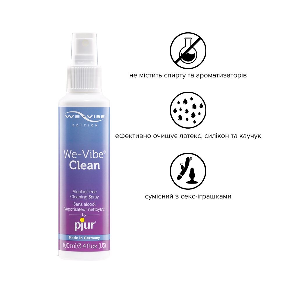 Ощищувальний спрей pjur We-Vibe Clean 100 мл