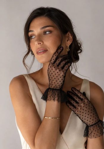 Рукавички Model 24 Black Dot Black