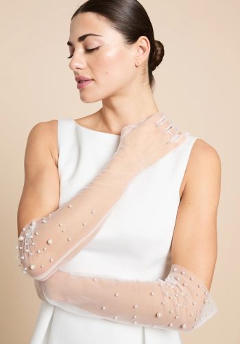 Рукавички Model 27 Pearl White