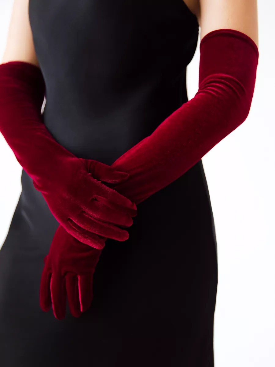 Рукавички Model 29 Velvet Bordo