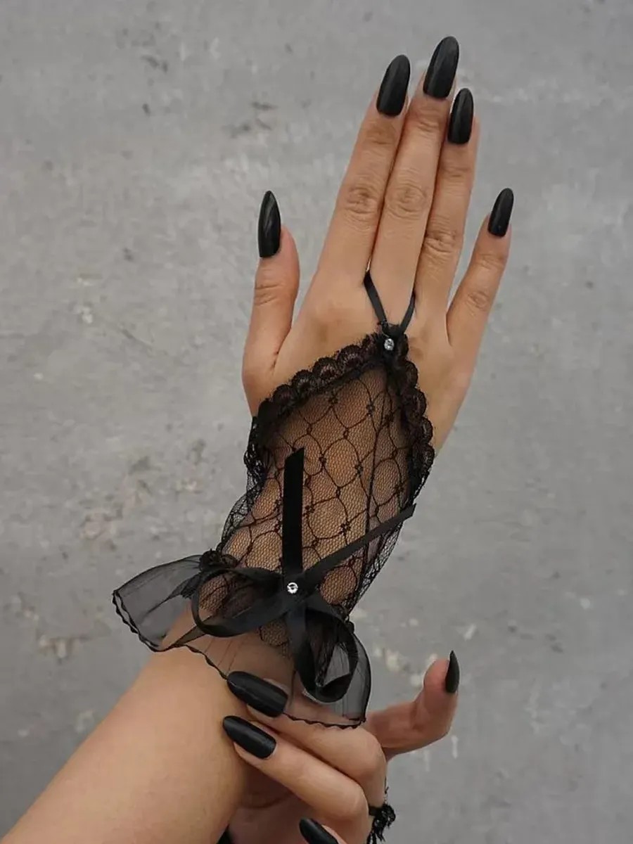 Рукавички-рукави Model 30 Flora Black