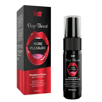 Спрей для глибокого мінету Intt Deep Throat Strawberry Spray