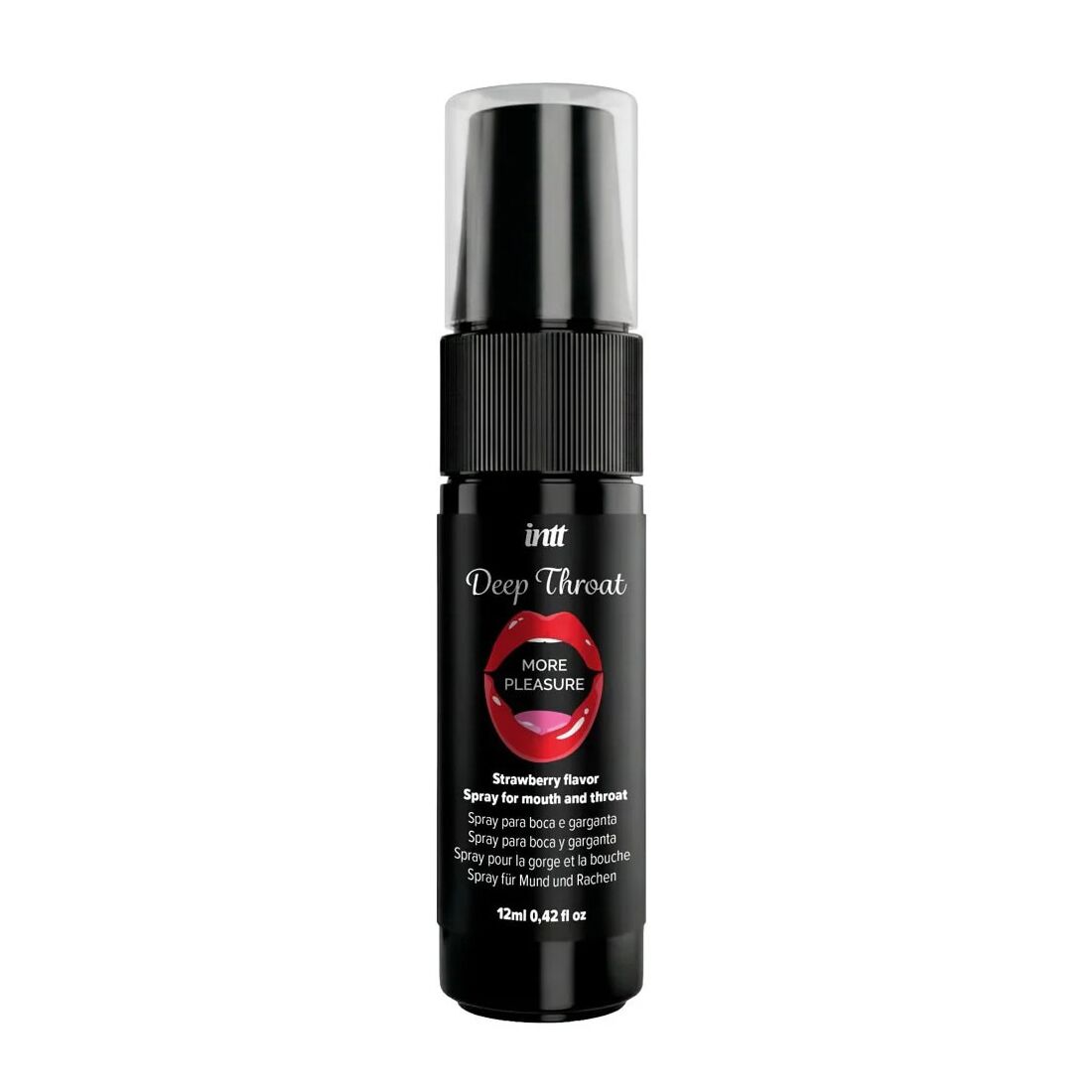 Спрей для глубокого минета Intt Deep Throat Strawberry Spray — изображение 2