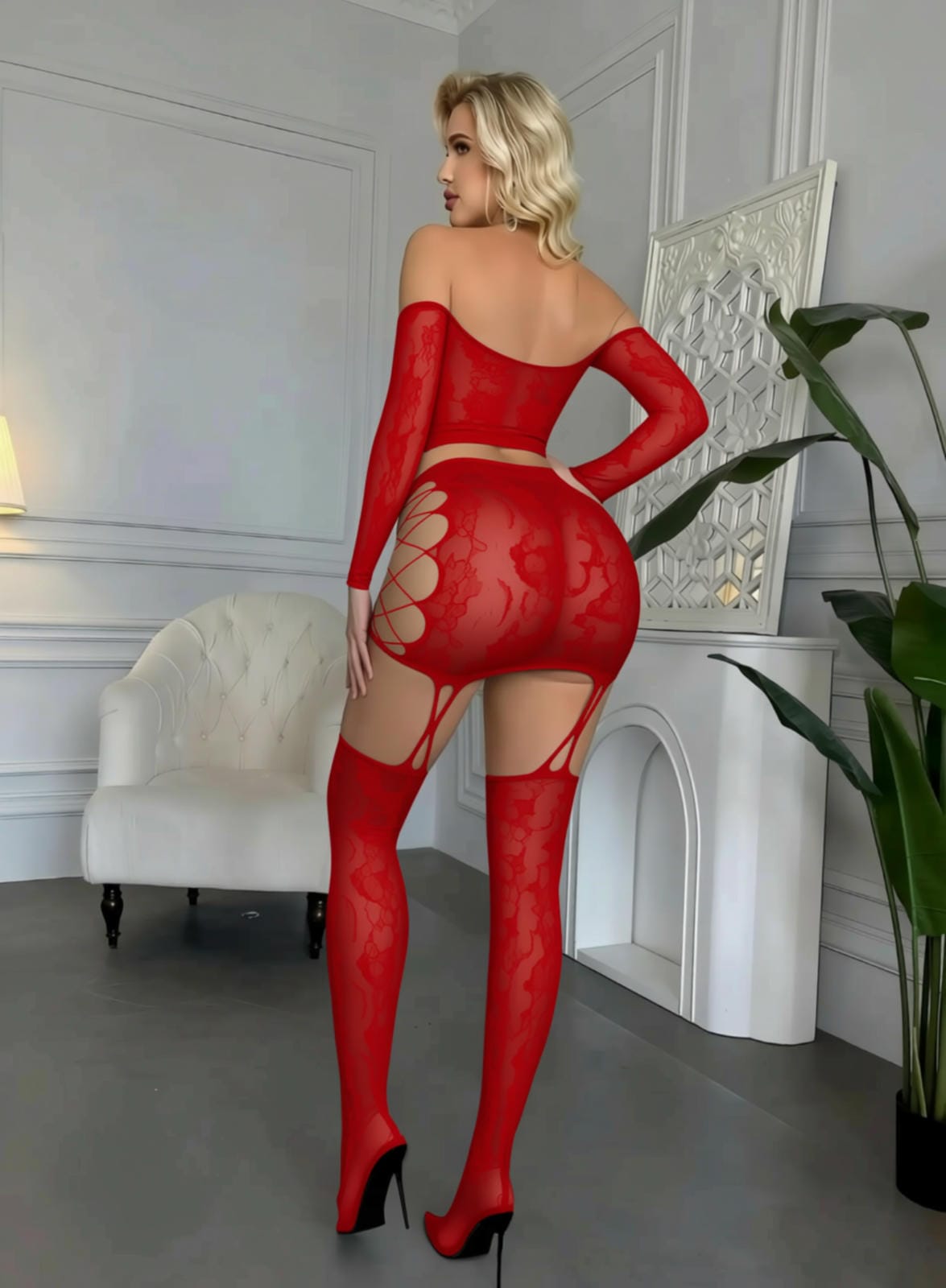 Комплект білизни Jsy WW7286 Red